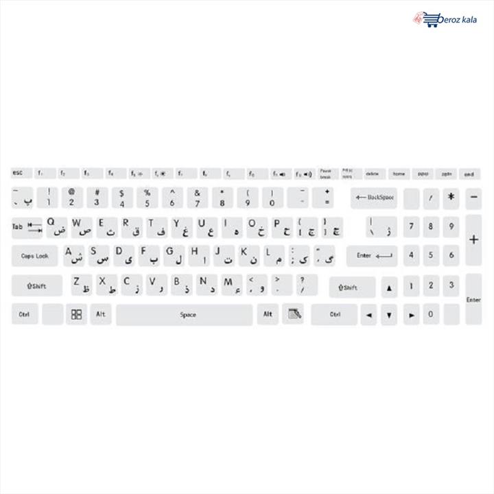 برچسب حروف فارسی کیبورد مدل T-kh